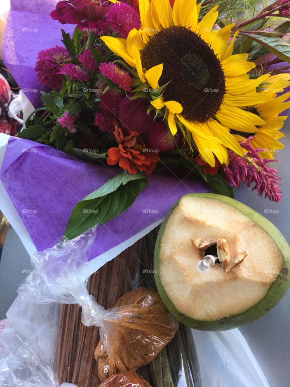 Last days of summer and the farmer's market