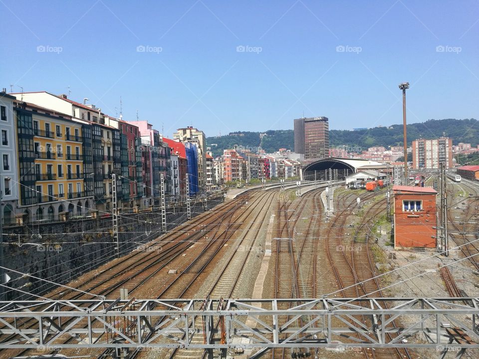 Train station in Bilbao