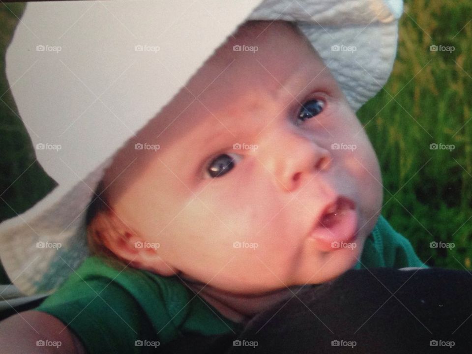 Baby with hat