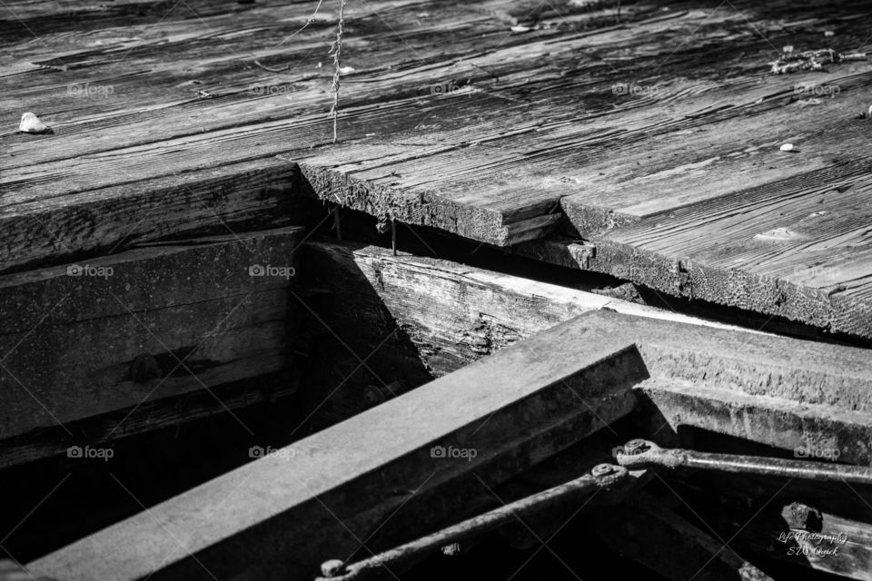 Old Abandoned Grain Elevator 