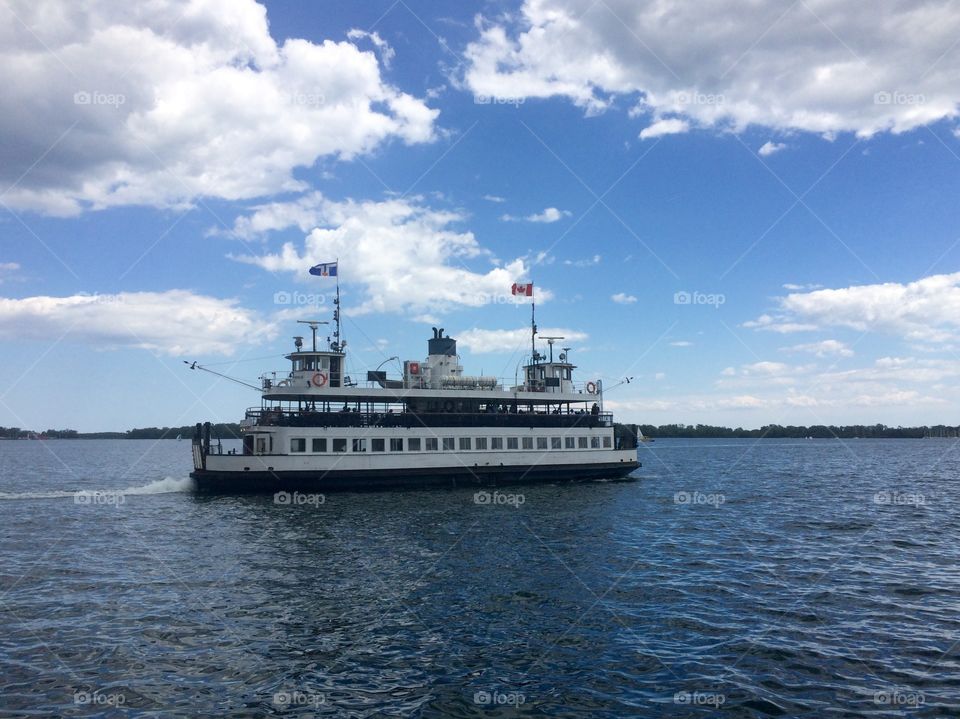 Boat on the river 