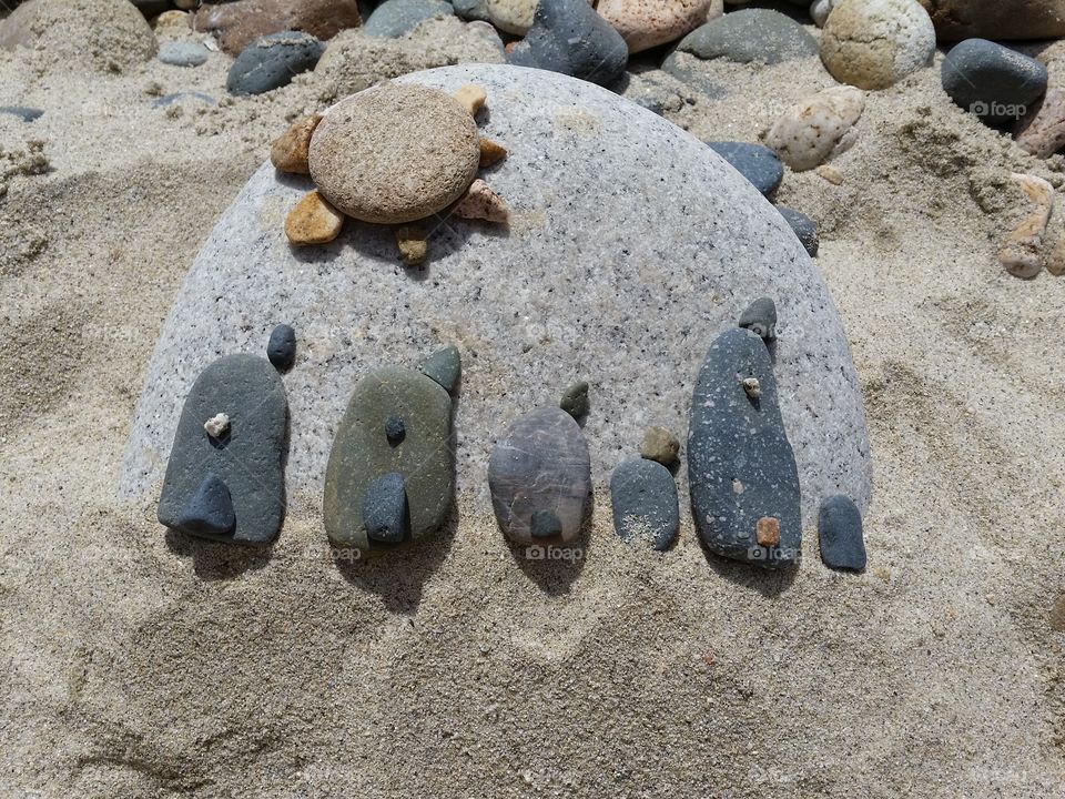 stone's City on the beach