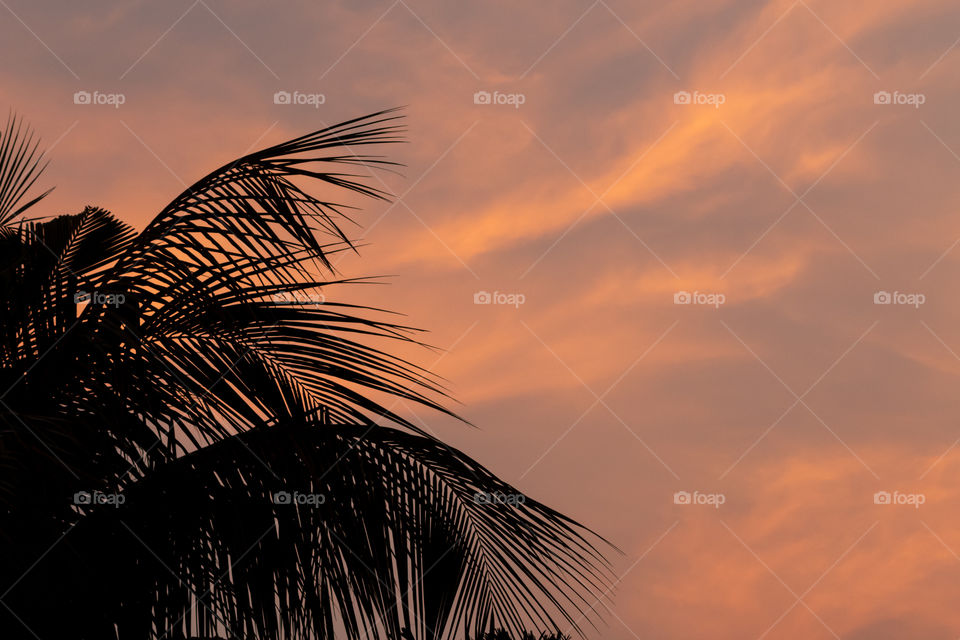 It's a beautiful natural phenomena happened during the sunset.