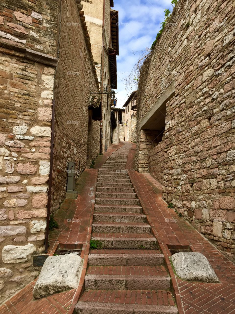 Assisi stairs