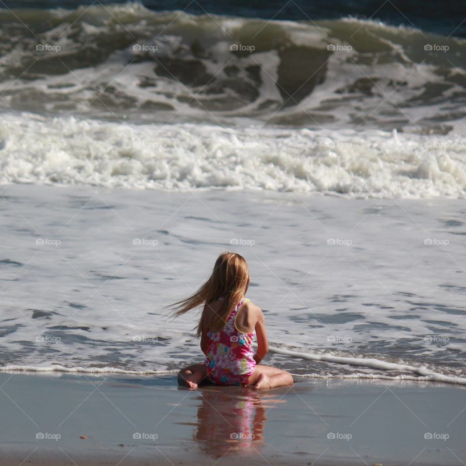 Gazing in to the sea