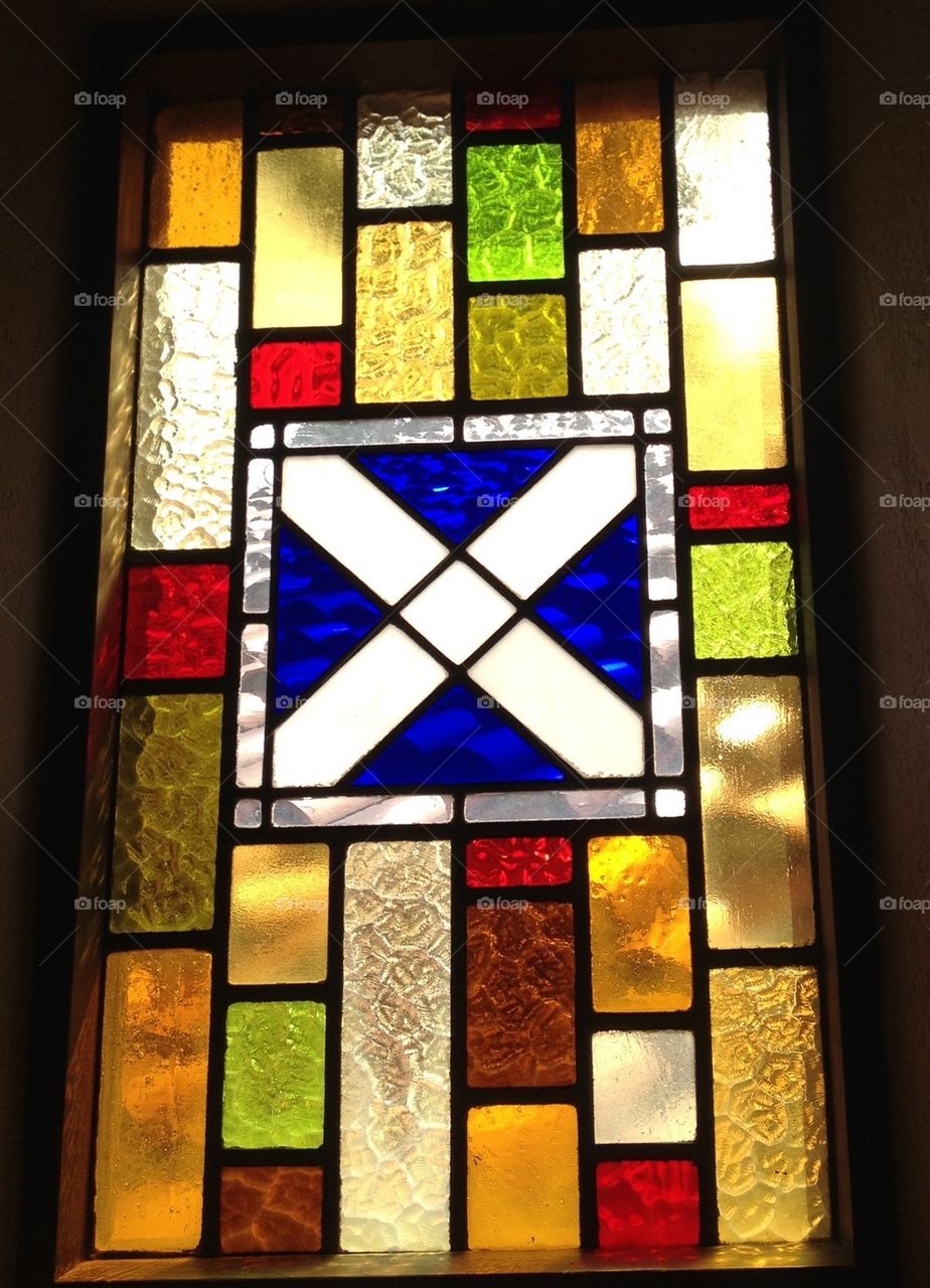 Stained Glass Panel - San Diego