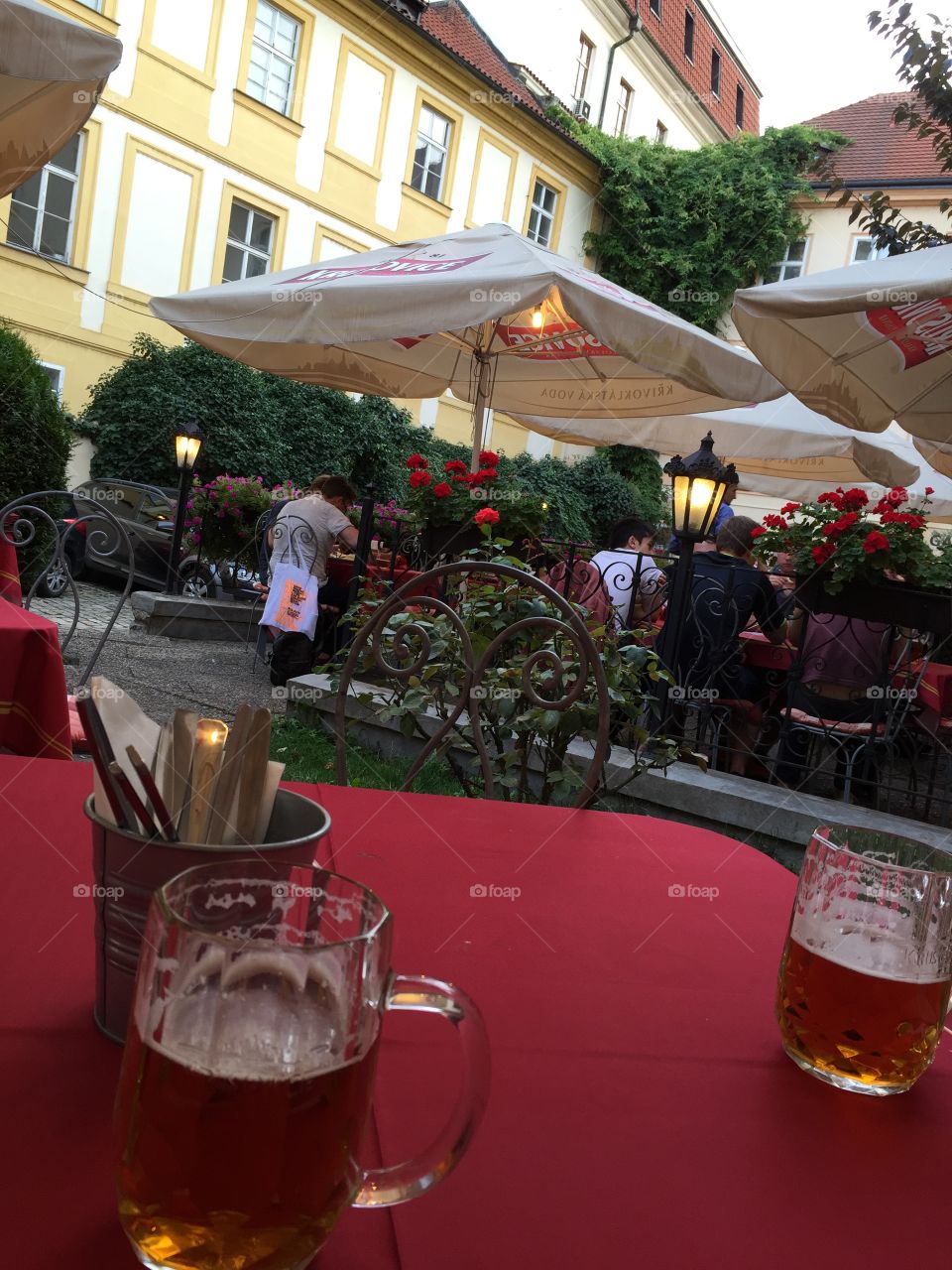 Dining in Prague 