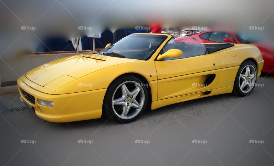 Ferrari sports car