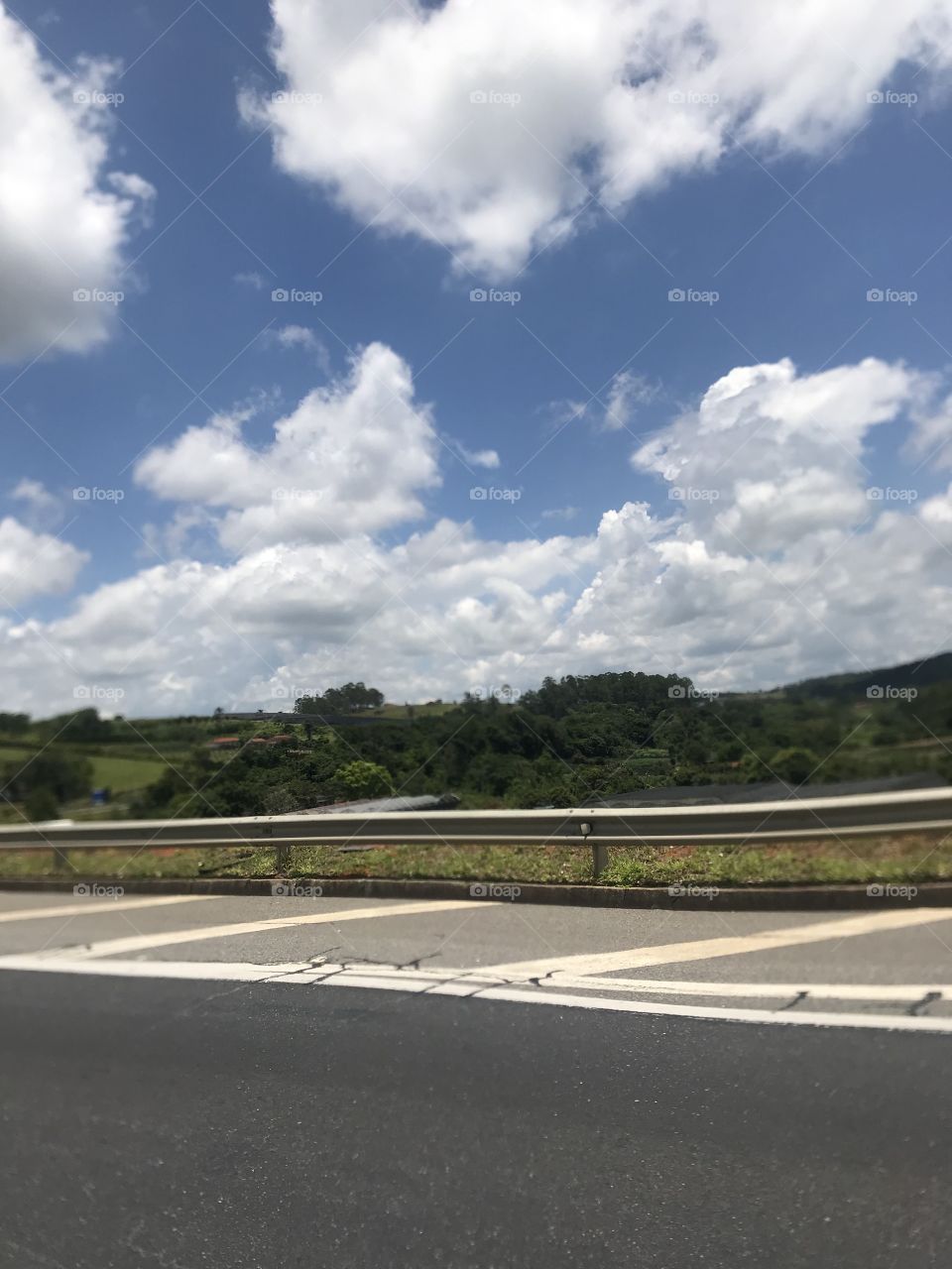 Beautiful day in Rio de Janeiro in Brazil 