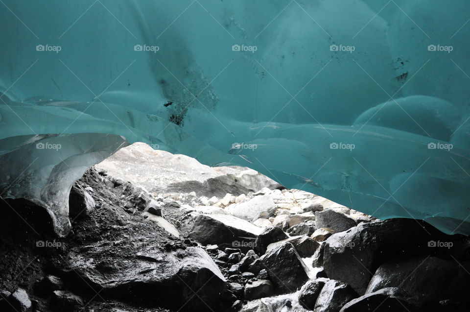 Entrance to the ice cave