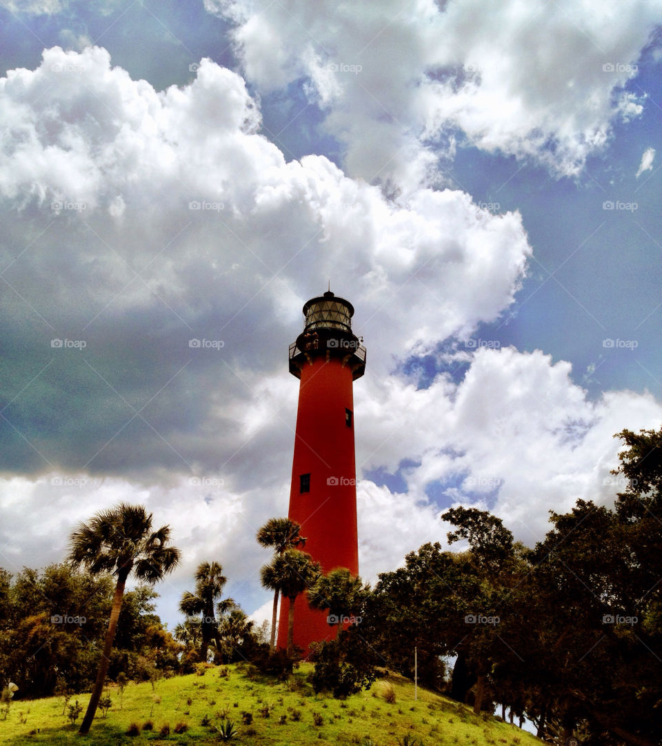 sky outdoors clouds lighthouse by edrebbweb