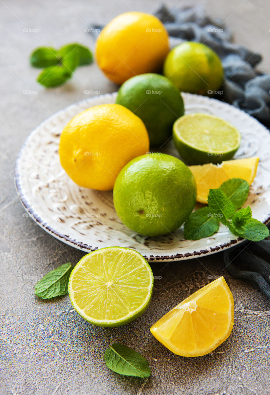 Lemons and limes 