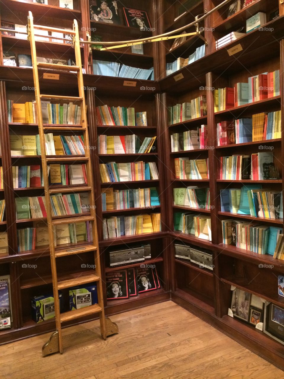Bookstore corner in NYC