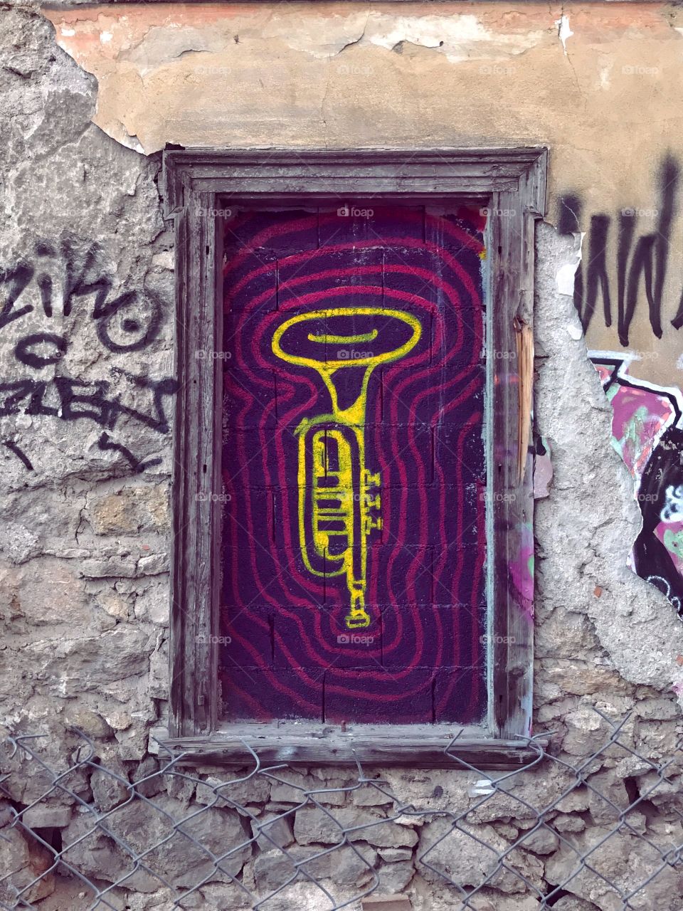 Music graffiti 