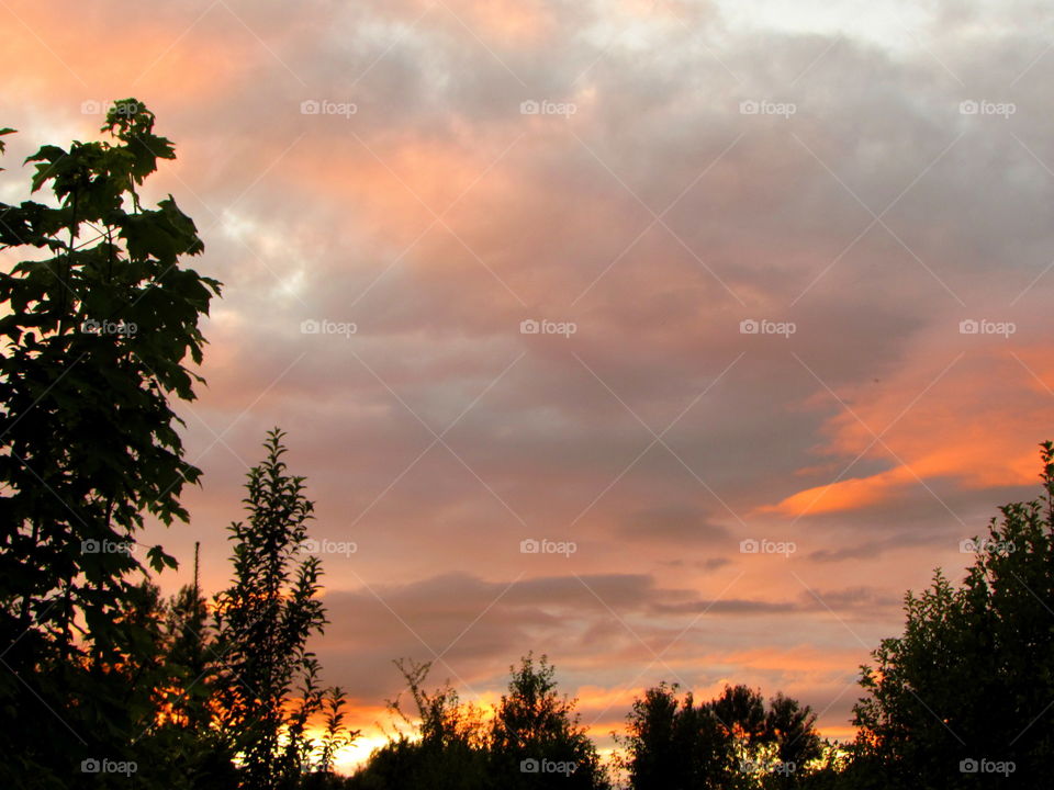 No Person, Sunset, Dawn, Nature, Sun