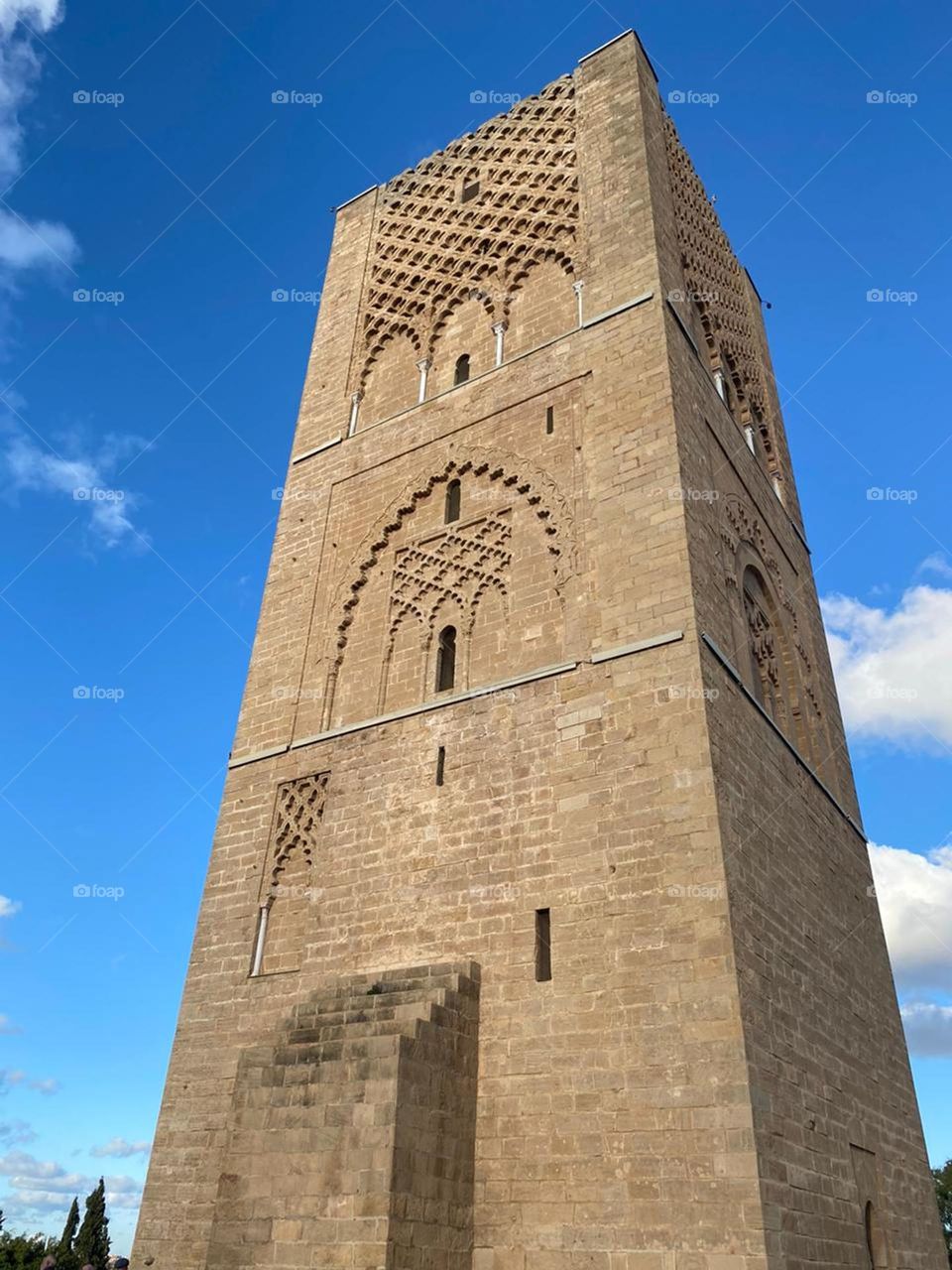 Hassan Tower in Rabat, Morocco