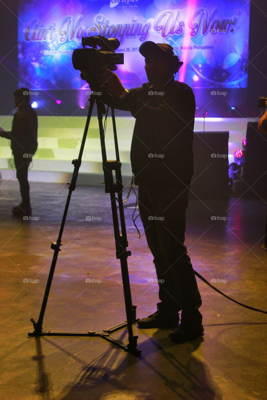 The man behind the camera