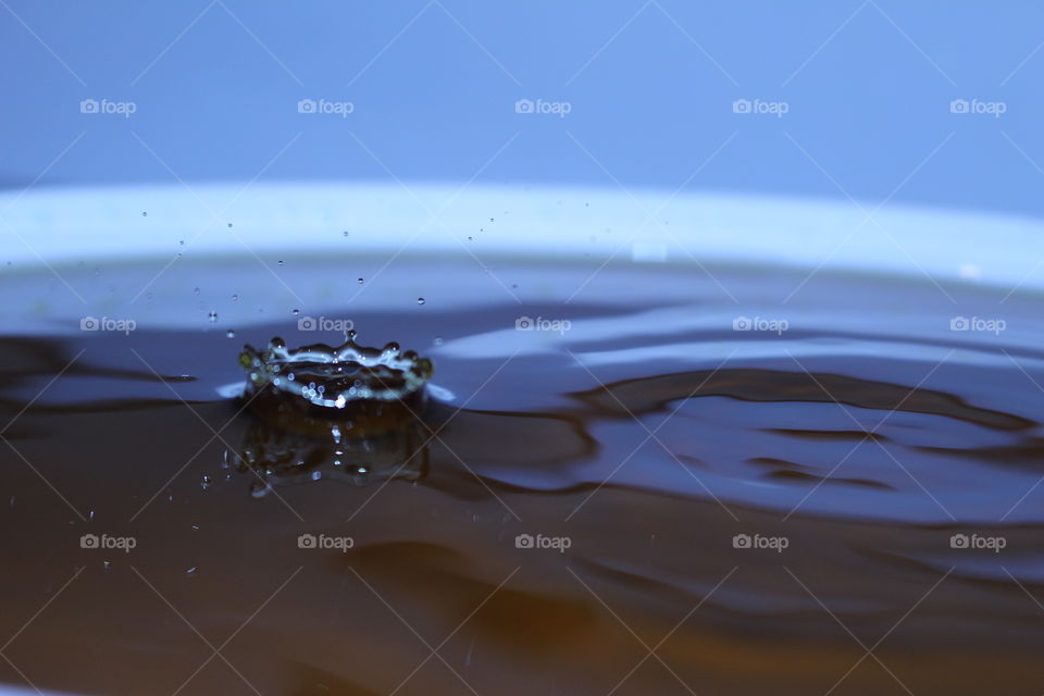 Close-up of splash in water