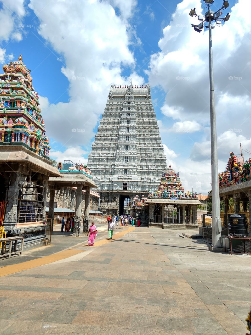 Kovil Koobuam .Tamilnadu Tradition. Hindu Temple