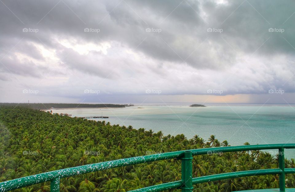 lakshadweedeep kalpeni island. Lighthouse view.