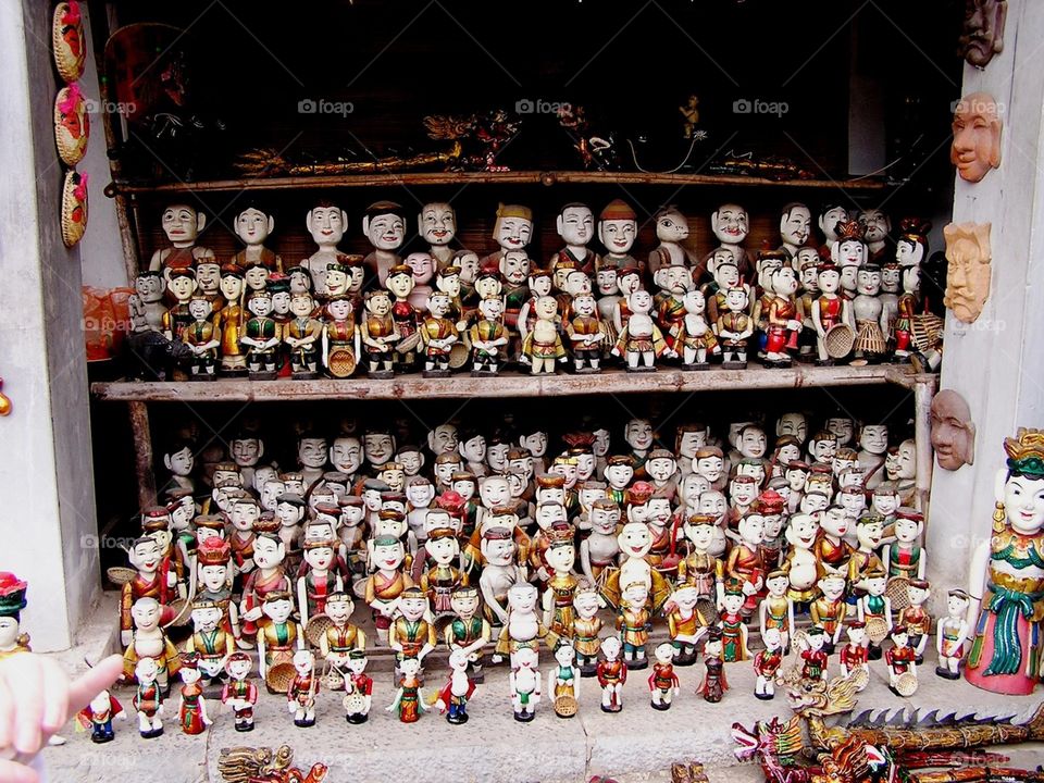 water puppets Hue Vietnam