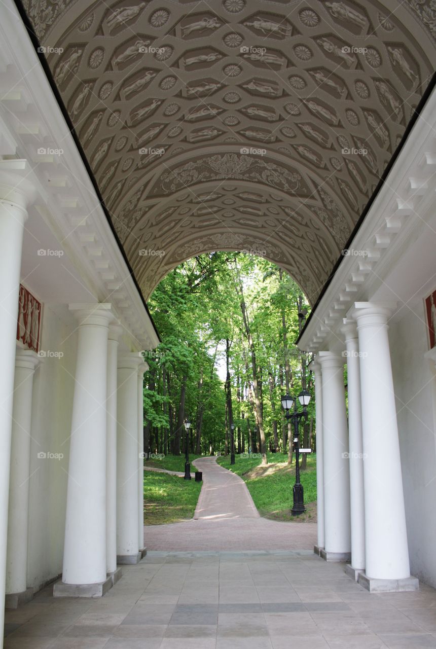 Architecture at Tsaritsyno park