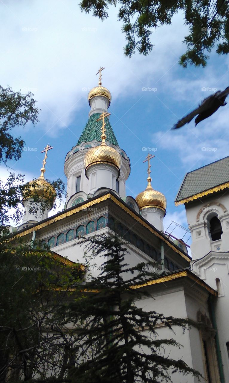 Gold rusian church