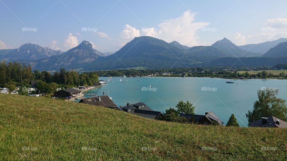 St. Wolfgang im Salzkammergut is a town in the district of Gmunden, in the state of Upper Austria, Austria, with a population of 2770 inhabitants.