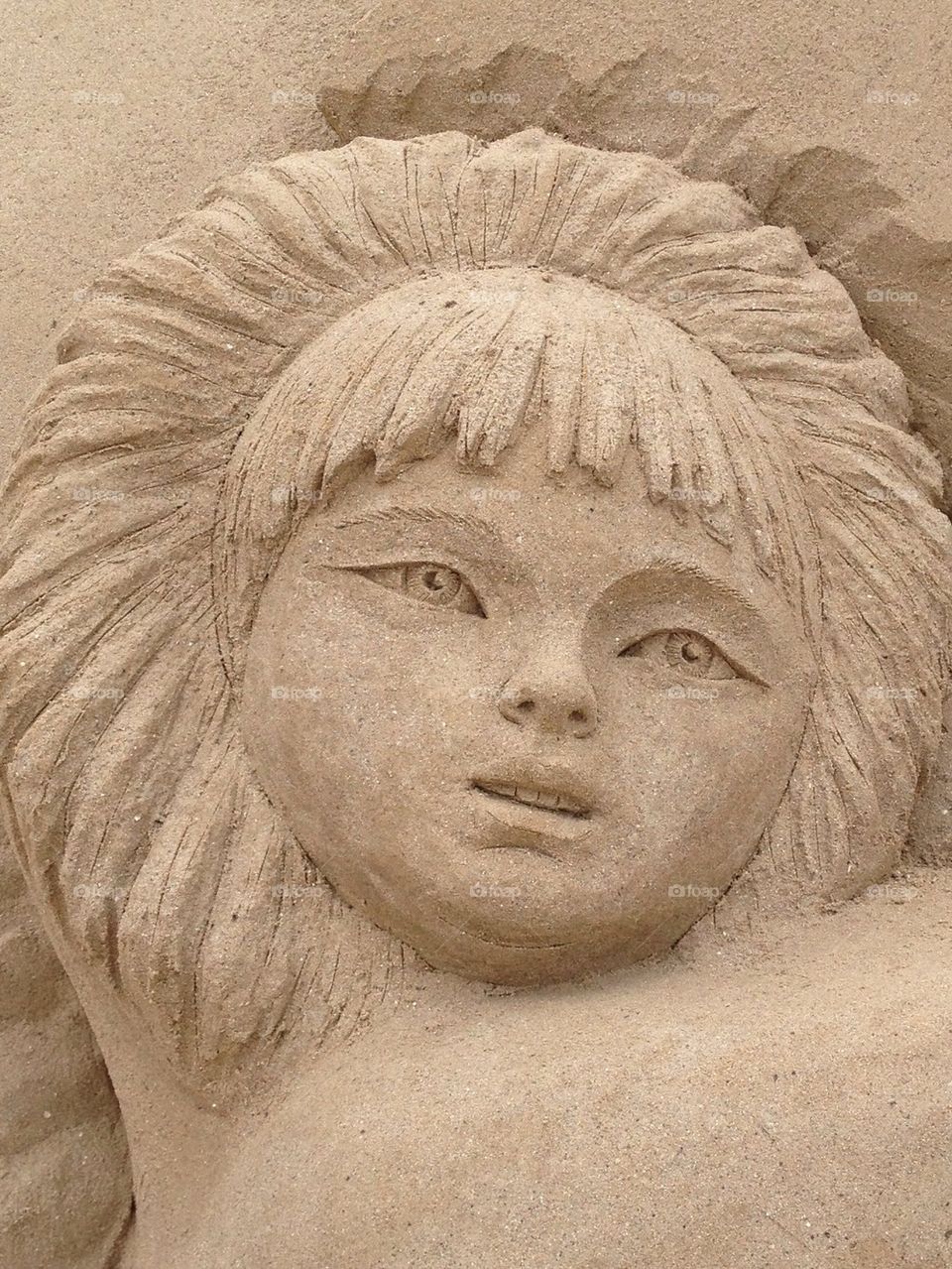 Sandsculpture.