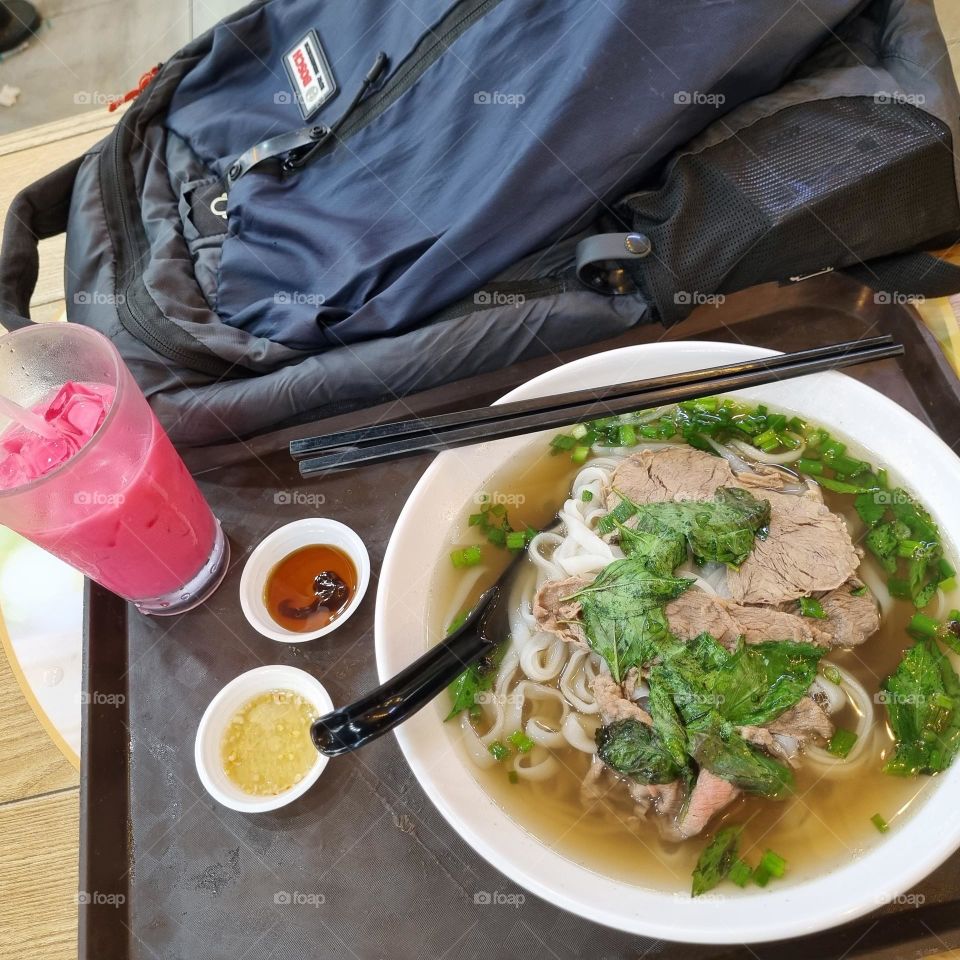 Beef Pho at Sengkang, Singapore