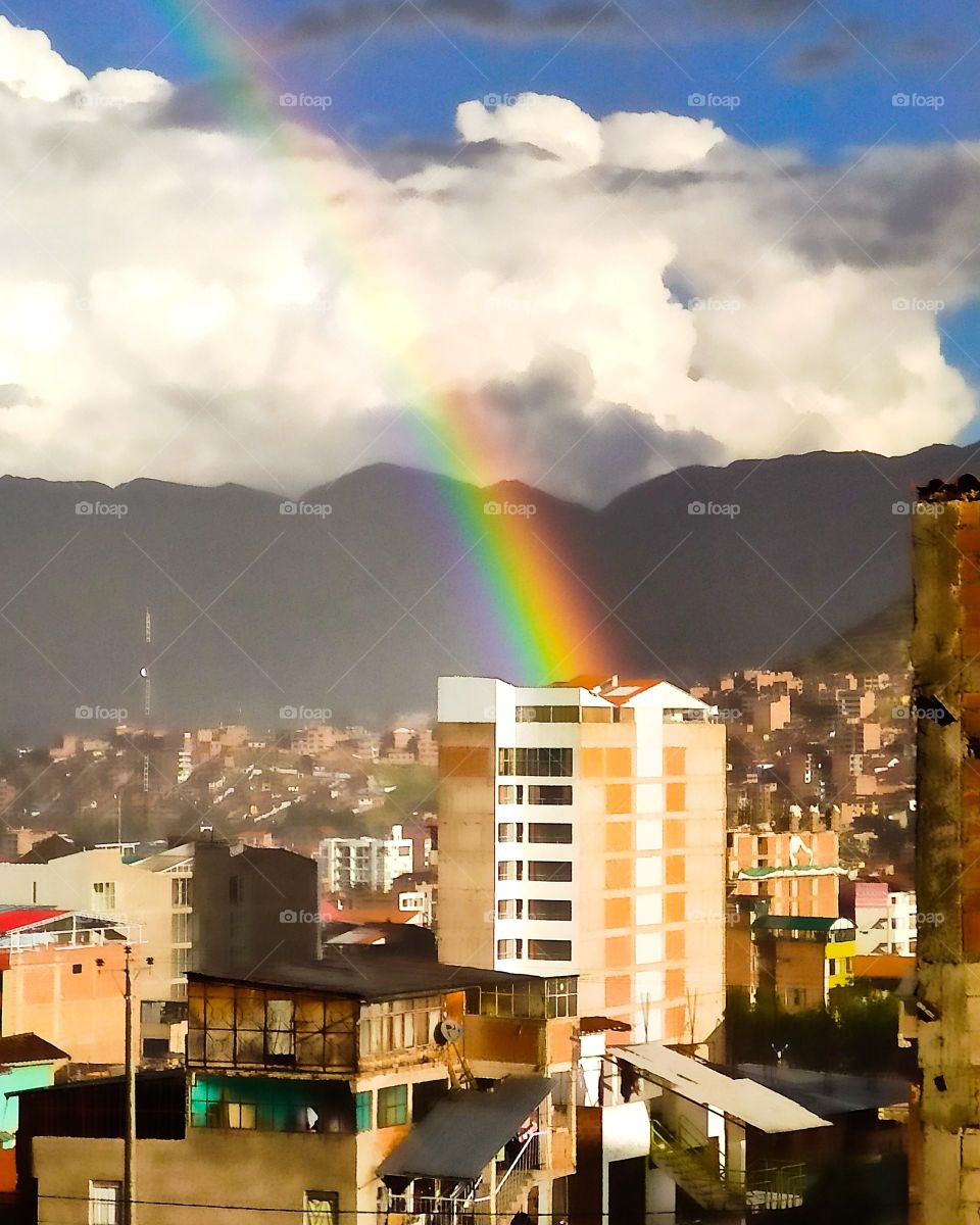 rainbow #cusco