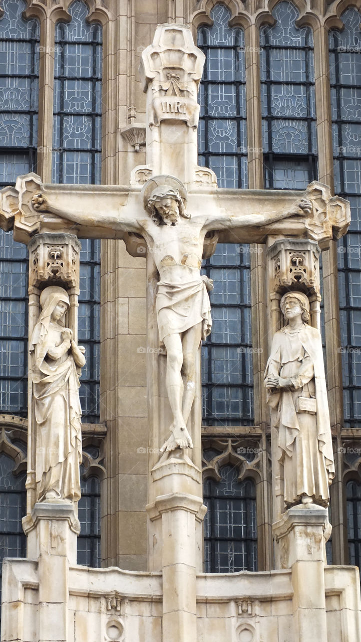 glass statue window religion by emmam