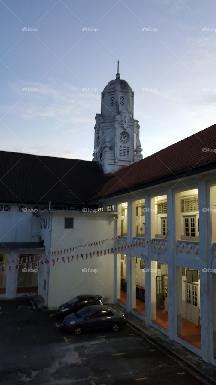 morning scenery of VI