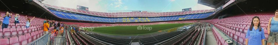 camp nou Panaroma