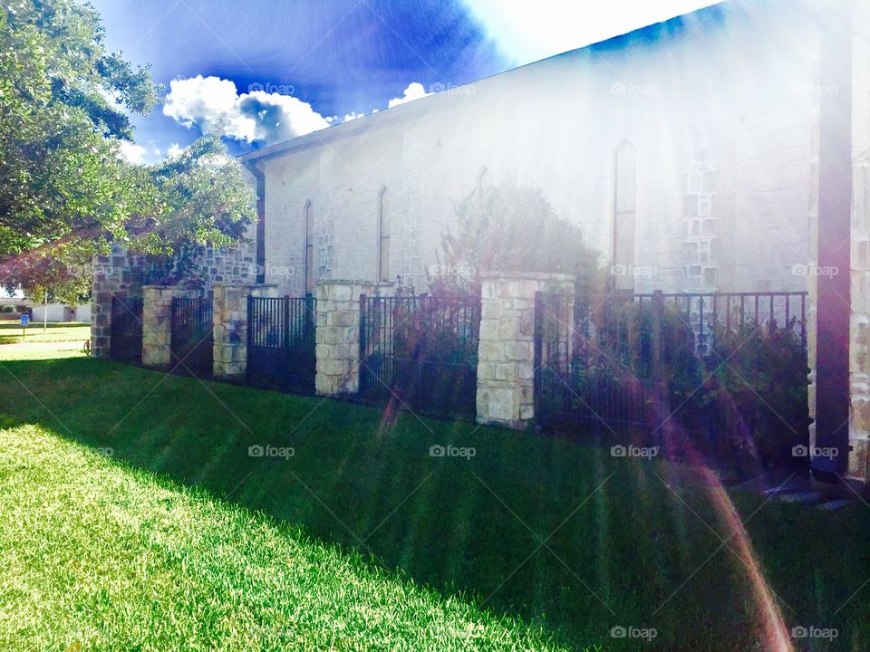 Old church in Texas