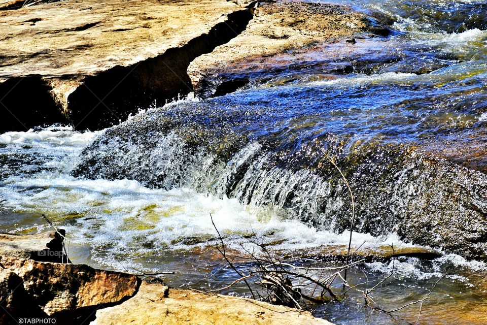 Water, Nature, Landscape, Rock, River