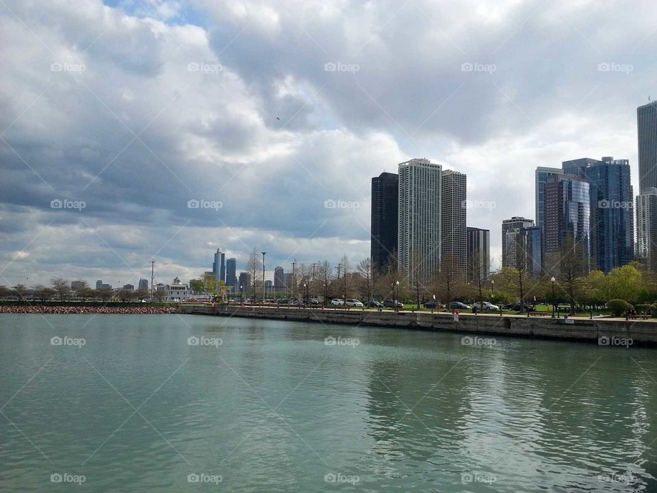 City, Skyline, Architecture, Skyscraper, Downtown