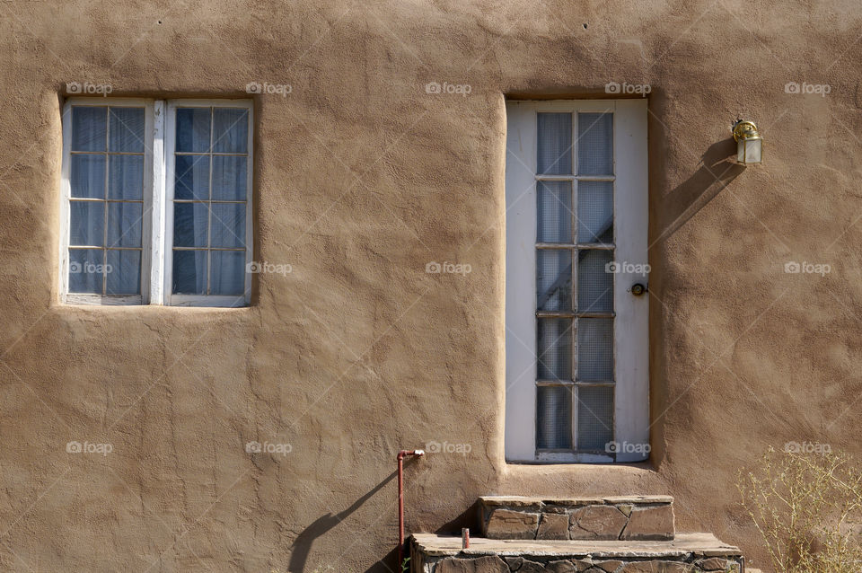 Adobe house