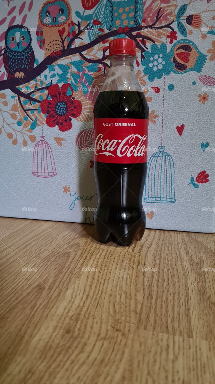 Coca Cola original taste cola bottle