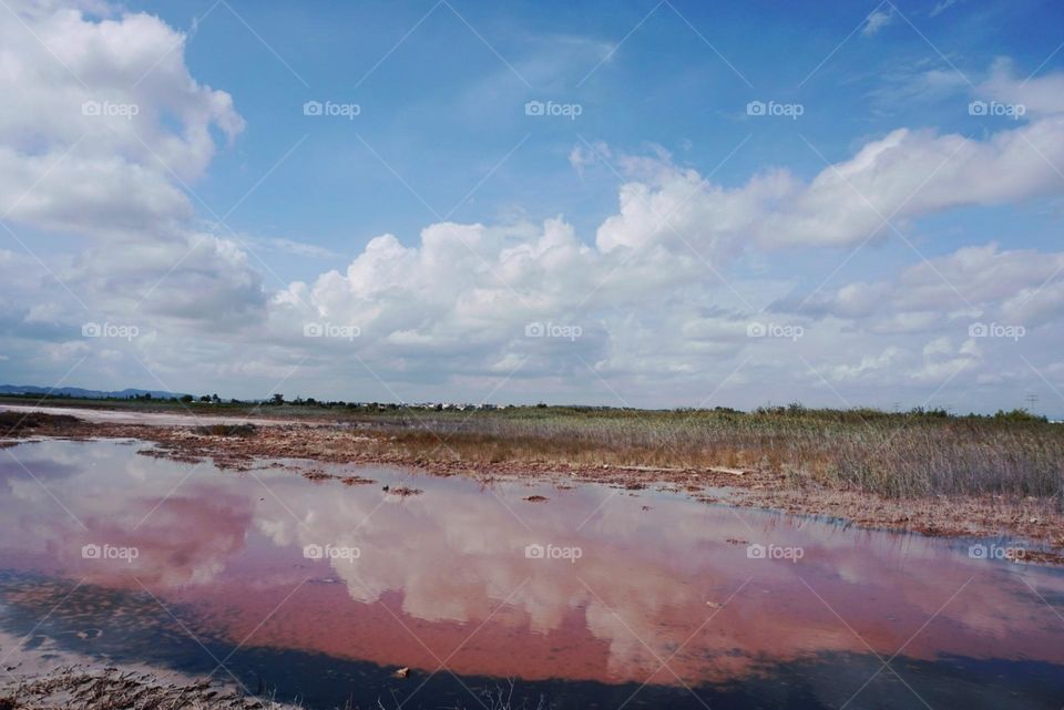 Nature#lake#sky#clouds#reflect