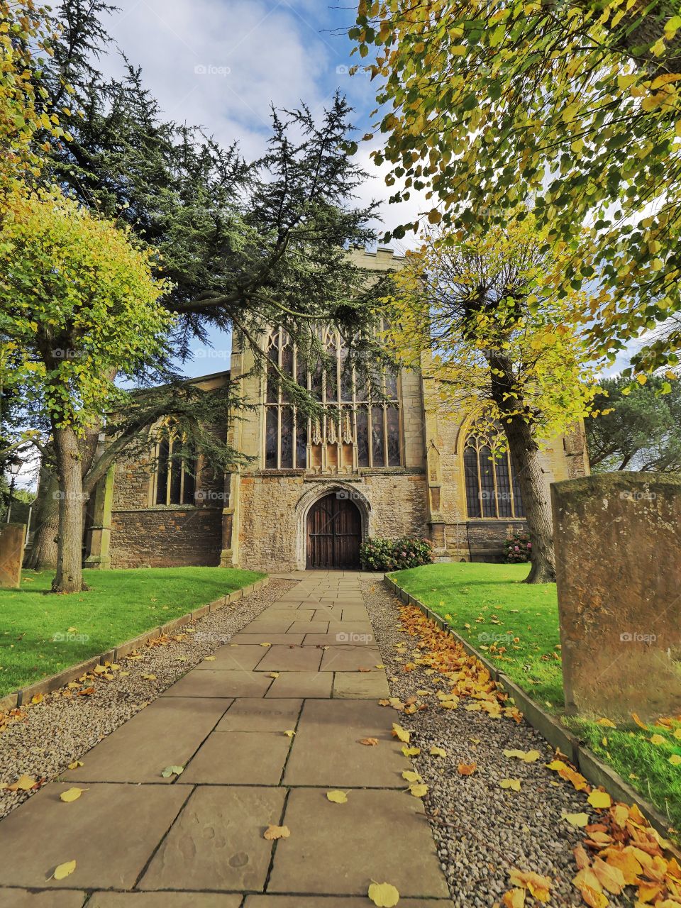 Church Shakespeare's grave- Holy Trinity Stratford upon Avon UK