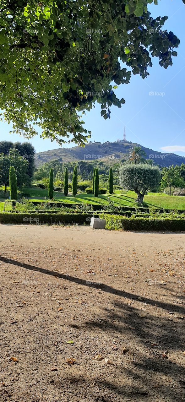 Parc cervantes Barcelona