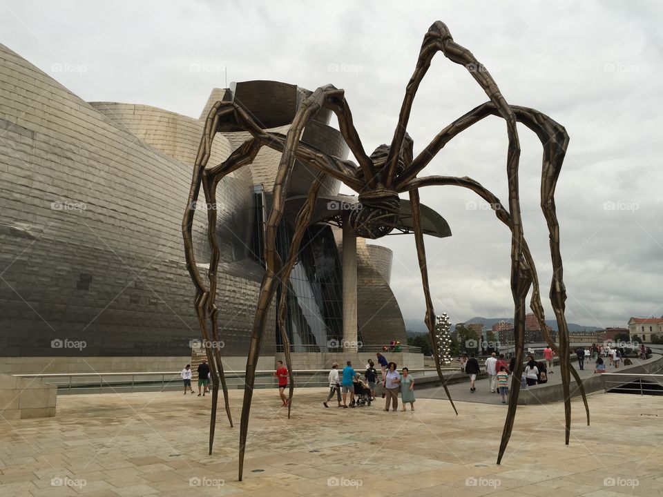Spider . Spider at Bilbao, Spain