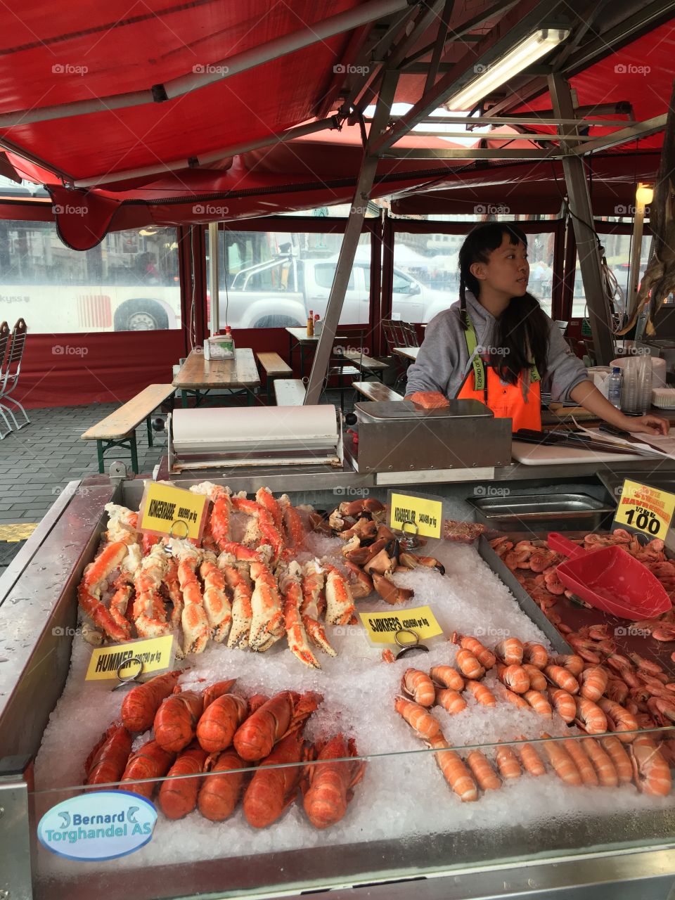 Sea food in Bergen  