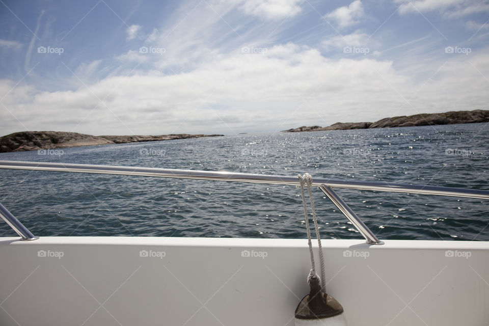 View from the boat