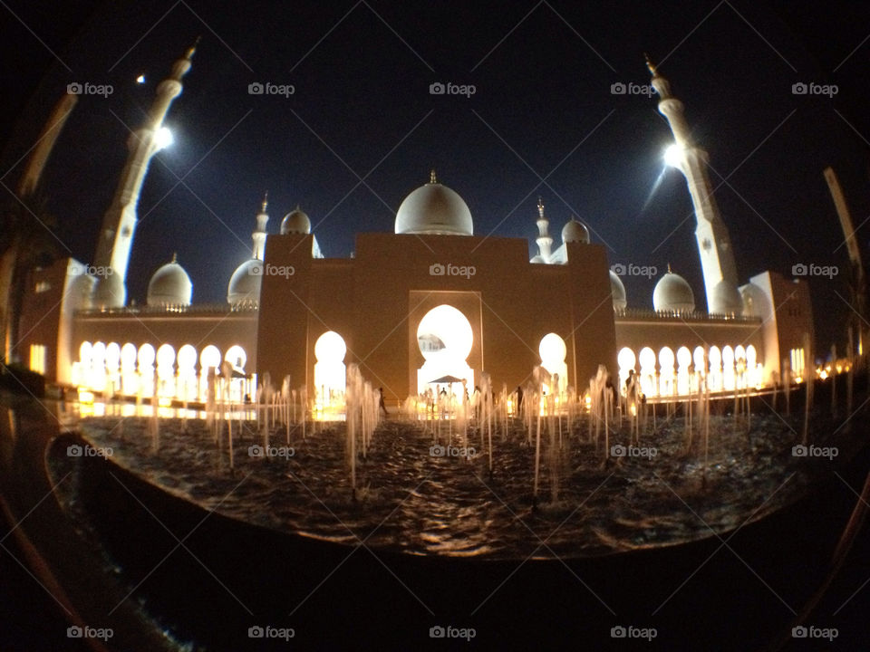 night uae emirates abu dhabi by p51