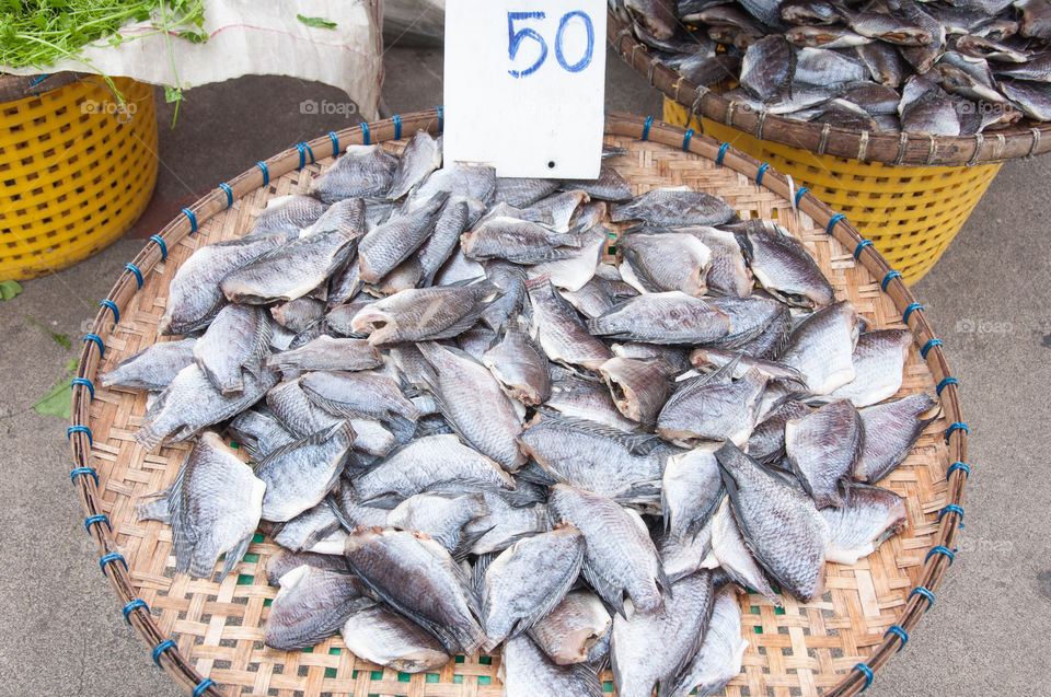 Dried salted fish