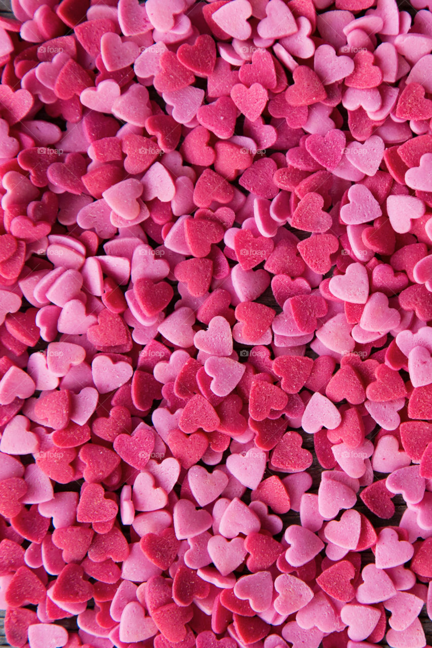 Rose hearts
