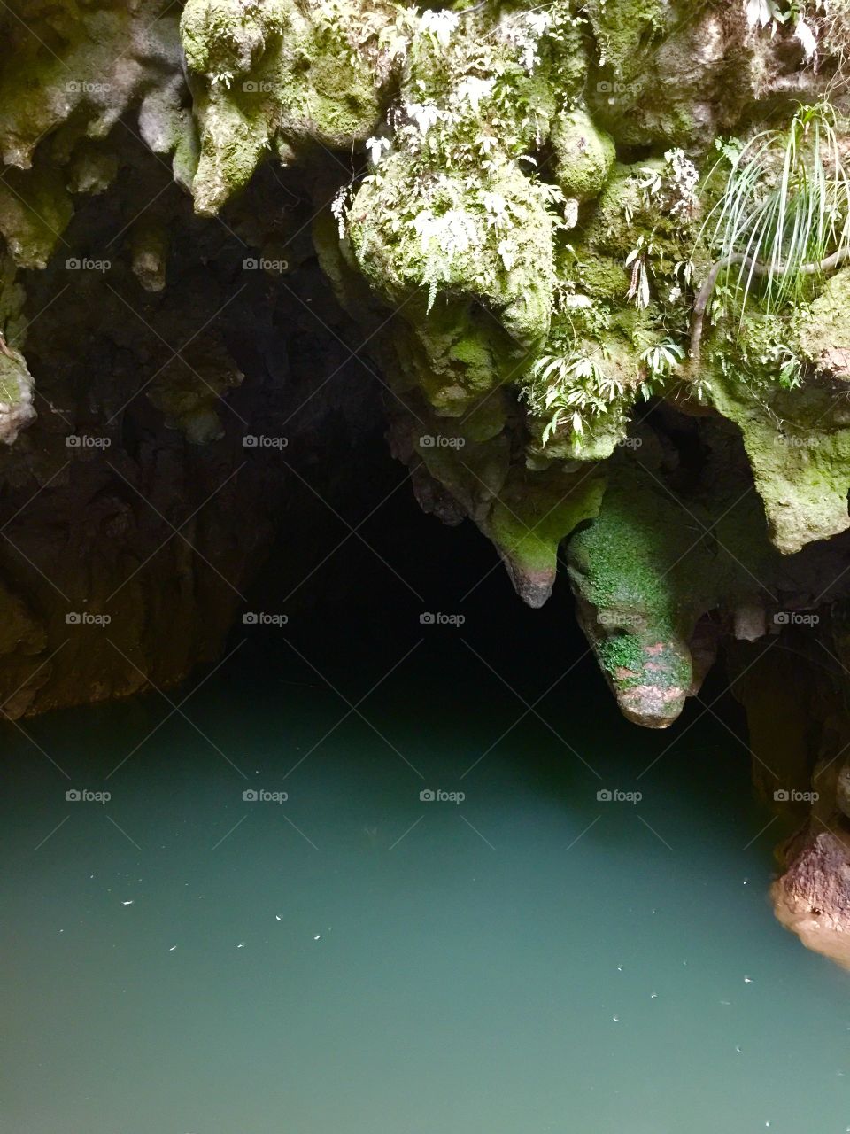 Underground river cave