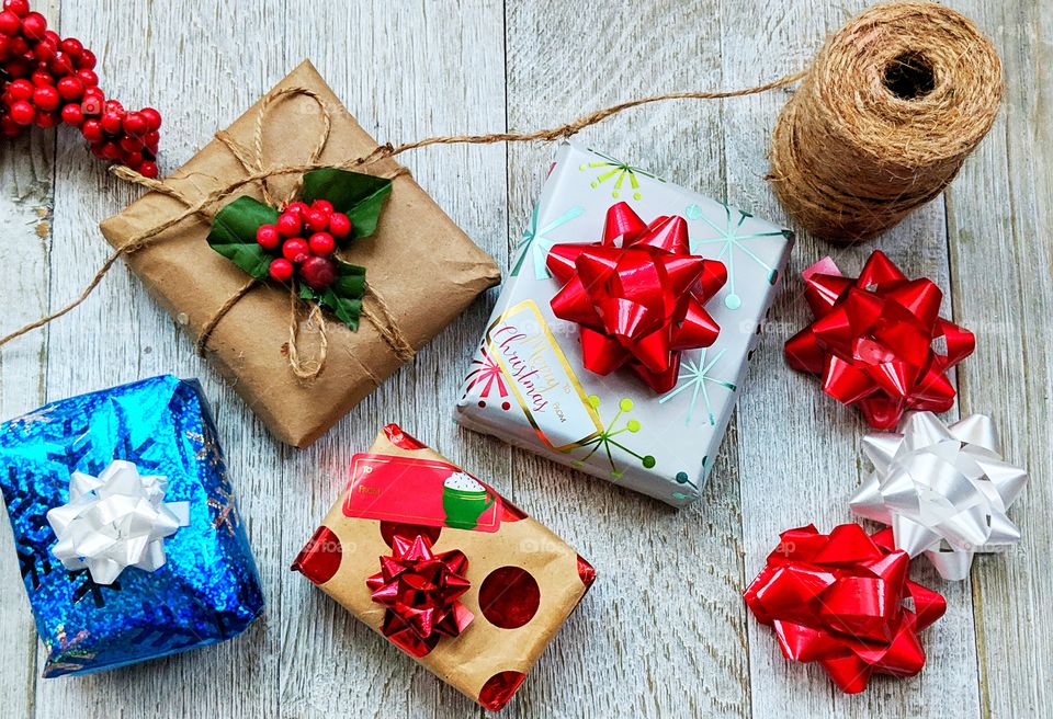 Packing Christmas Presents